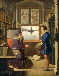 Mephisto und der Student, 1828